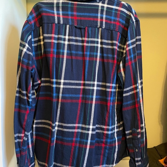 Urban pipeline flannel men’s long sleeve shirt - Picture 2 of 3